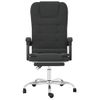 Silla De Masaje | Silla De Gaming Reclinable Masaje Cuero Sintético Negro Cfw790058