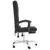 Silla De Masaje | Silla De Gaming Reclinable Masaje Cuero Sintético Negro Cfw790058