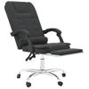 Silla De Masaje | Silla De Gaming Reclinable Masaje Cuero Sintético Negro Cfw790058