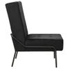 Sillón De Relax | Silla De Relax | Silla De Relajación De Terciopelo Negro 65x79x87 Cm Cfw790176