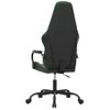 Silla Gaming | Silla De Oficina | Silla Gamer Ergonomica Con Masaje Cuero Sintético Verde Y Negro Cfw790226