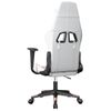 Silla Gaming | Silla De Oficina | Silla Gamer Ergonomica Cuero Sintético Blanco Y Rosa Cfw790312