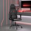 Silla Gaming | Silla De Oficina | Silla Gamer Ergonomica Cuero Sintético Negro Cfw790316