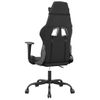 Silla Gaming | Silla De Oficina | Silla Gamer Ergonomica Cuero Sintético Negro Cfw790316