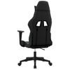 Silla Gaming | Silla De Oficina | Silla Gamer Ergonomica Cuero Sintético Negro Cfw790317