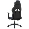 Silla Gaming | Silla De Oficina | Silla Gamer Ergonomica Cuero Sintético Negro Y Azul Cfw790320