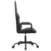 Silla Gaming | Silla De Oficina | Silla Gamer Ergonomica Cuero Sintético Negro Y Azul Cfw790321