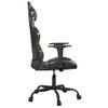 Silla Gaming | Silla De Oficina | Silla Gamer Ergonomica Cuero Sintético Negro Y Camuflaje Cfw790329