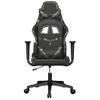 Silla Gaming | Silla De Oficina | Silla Gamer Ergonomica Cuero Sintético Negro Y Camuflaje Cfw790331