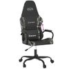 Silla Gaming | Silla De Oficina | Silla Gamer Ergonomica Cuero Sintético Negro Y Camuflaje Cfw790332