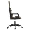 Silla Gaming | Silla De Oficina | Silla Gamer Ergonomica Cuero Sintético Negro Y Dorado Cfw790334