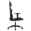 Silla Gaming | Silla De Oficina | Silla Gamer Ergonomica Cuero Sintético Negro Y Gris Cfw790342