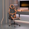 Silla Gaming | Silla De Oficina | Silla Gamer Ergonomica Cuero Sintético Negro Y Naranja Cfw790348