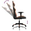 Silla Gaming | Silla De Oficina | Silla Gamer Ergonomica Cuero Sintético Negro Y Naranja Cfw790348