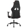 Silla Gaming | Silla De Oficina | Silla Gamer Ergonomica Cuero Sintético Negro Y Rojo Cfw790355