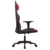 Silla Gaming | Silla De Oficina | Silla Gamer Ergonomica Cuero Sintético Negro Y Rojo Cfw790356