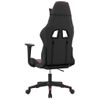 Silla Gaming | Silla De Oficina | Silla Gamer Ergonomica Cuero Sintético Negro Y Rojo Vino Tinto Cfw790361