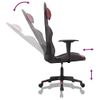 Silla Gaming | Silla De Oficina | Silla Gamer Ergonomica Cuero Sintético Negro Y Rojo Vino Tinto Cfw790361