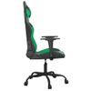 Silla Gaming | Silla De Oficina | Silla Gamer Ergonomica Cuero Sintético Negro Y Verde Cfw790363