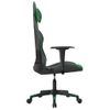 Silla Gaming | Silla De Oficina | Silla Gamer Ergonomica Cuero Sintético Negro Y Verde Cfw790365