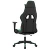 Silla Gaming | Silla De Oficina | Silla Gamer Ergonomica Cuero Sintético Negro Y Verde Cfw790365