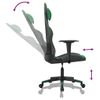 Silla Gaming | Silla De Oficina | Silla Gamer Ergonomica Cuero Sintético Negro Y Verde Cfw790365