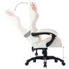 Silla Gaming | Silla De Oficina | Silla Gamer Ergonomica De Cuero Sintético Rosa Cfw790372