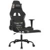 Silla Gaming | Silla De Oficina | Silla Gamer Ergonomica De Masaje Con Reposapiés Tela Negro Y Camuflaje Cfw790379