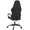 Silla Gaming | Silla De Oficina | Silla Gamer Ergonomica De Masaje Cuero Sintético Negro Y Azul Cfw790400