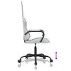 Silla Gaming | Silla De Oficina | Silla Gamer Ergonomica De Masaje Cuero Sintético Negro Y Blanco Cfw790405