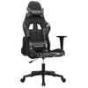 Silla Gaming | Silla De Oficina | Silla Gamer Ergonomica De Masaje Cuero Sintético Negro Y Camuflaje Cfw790410