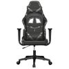 Silla Gaming | Silla De Oficina | Silla Gamer Ergonomica De Masaje Cuero Sintético Negro Y Camuflaje Cfw790411