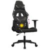 Silla Gaming | Silla De Oficina | Silla Gamer Ergonomica De Masaje Cuero Sintético Negro Y Camuflaje Cfw790411