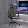 Silla Gaming | Silla De Oficina | Silla Gamer Ergonomica De Masaje Cuero Sintético Negro Y Camuflaje Cfw790412