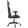 Silla Gaming | Silla De Oficina | Silla Gamer Ergonomica De Masaje Cuero Sintético Negro Y Camuflaje Cfw790412