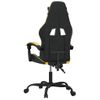 Silla Gaming | Silla De Oficina | Silla Gamer Ergonomica Giratoria Cuero Sintético Negro Y Dorado Cfw790464