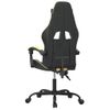 Silla Gaming | Silla De Oficina | Silla Gamer Ergonomica Giratoria Cuero Sintético Negro Y Dorado Cfw790465