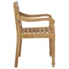 Pack 6 Uds Sillón De Salón | Sillas Batavia Madera Maciza De Teca Cfw790739