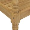 Pack 6 Uds Sillón De Salón | Sillas Batavia Madera Maciza De Teca Cfw790739