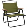 Pack 2 Uds Sillón De Salón | Sillas De Camping Tela Oxford Verde 54x43x59 Cm Cfw790828