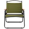 Pack 2 Uds Sillón De Salón | Sillas De Camping Tela Oxford Verde 54x43x59 Cm Cfw790828