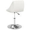 Pack 2 Uds Sillas De Comedor | Silla De Cocina | Mueble De Comedor Cuero Sintético Blanco Cfw790850