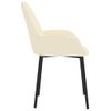 Pack 2 Uds Sillas De Comedor | Silla De Cocina | Mueble De Comedor Cuero Sintético Color Crema Cfw790856