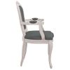 Pack 2 Uds Sillas De Comedor | Silla De Cocina | Mueble De Comedor Tela Gris Oscuro 62x59,5x100,5 Cm Cfw790955