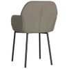 Pack 2 Uds Sillas De Comedor | Silla De Cocina | Mueble De Comedor Terciopelo Gris Claro Cfw790978