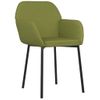 Pack 2 Uds Sillas De Comedor | Silla De Cocina | Mueble De Comedor Terciopelo Verde Claro Cfw791017