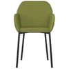 Pack 2 Uds Sillas De Comedor | Silla De Cocina | Mueble De Comedor Terciopelo Verde Claro Cfw791017