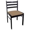 Pack 4 Uds Sillas De Comedor | Silla De Cocina | Mueble De Comedor Madera Maciza Caucho Terciopelo Marrón Cfw791070