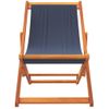 Pack 2 Uds Sillón De Salón | Sillas De Playa Plegables Tela Azul Cfw791463