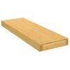 Estante De Pared | Estante Flotante | Repisa De Pared De Bambú 60x20x4 Cm Cfw759310